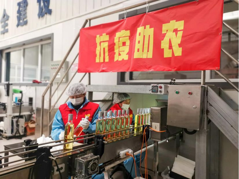 益起抗疫疫情难掩春光好复工复产正当时