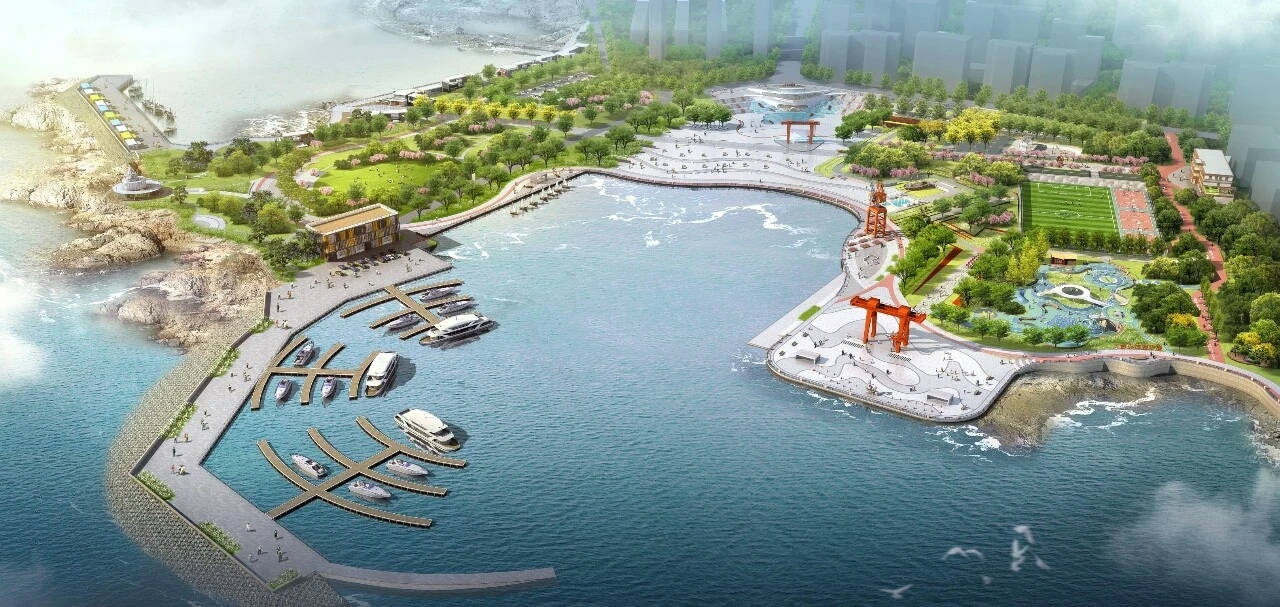 威海石岛港湾街道大鱼岛村将建设海洋文化公园
