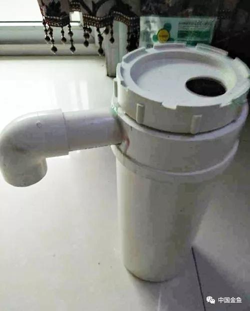 diy创新自制鱼便分离器