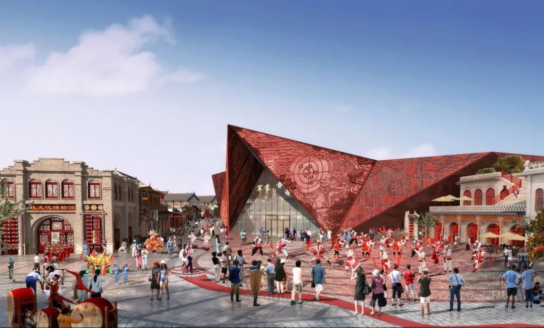 相较其他红色小镇,万达城红色小镇是不同的.