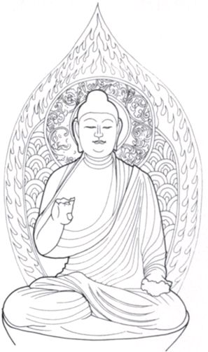 主室南,西,北三面各开一龛,西龛塑一佛二弟子四菩萨二供养菩萨及天王