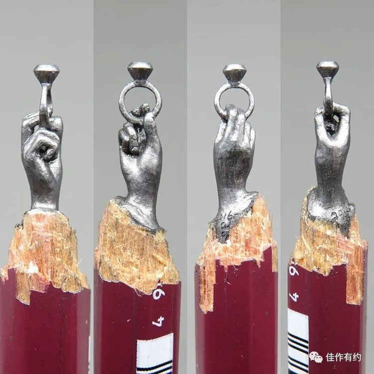 台湾微雕达人笔雕作品惊艳世界