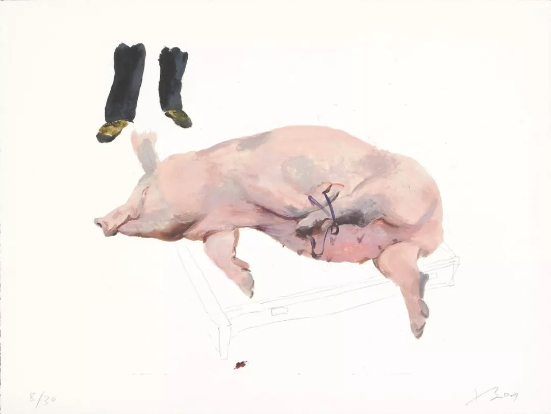 刘小东回顾及近期纸上作品