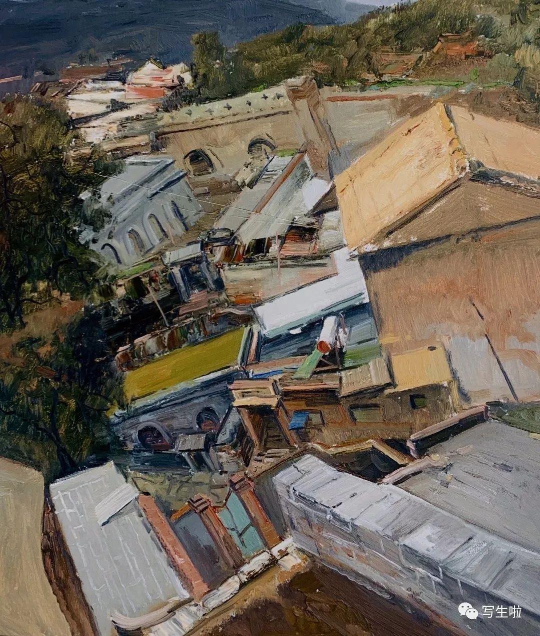 【写生啦】白羽平:用油画语言表达中国精神与观念