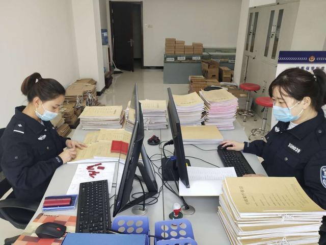 柳林县公安局档案室扎实开展案卷整理工作