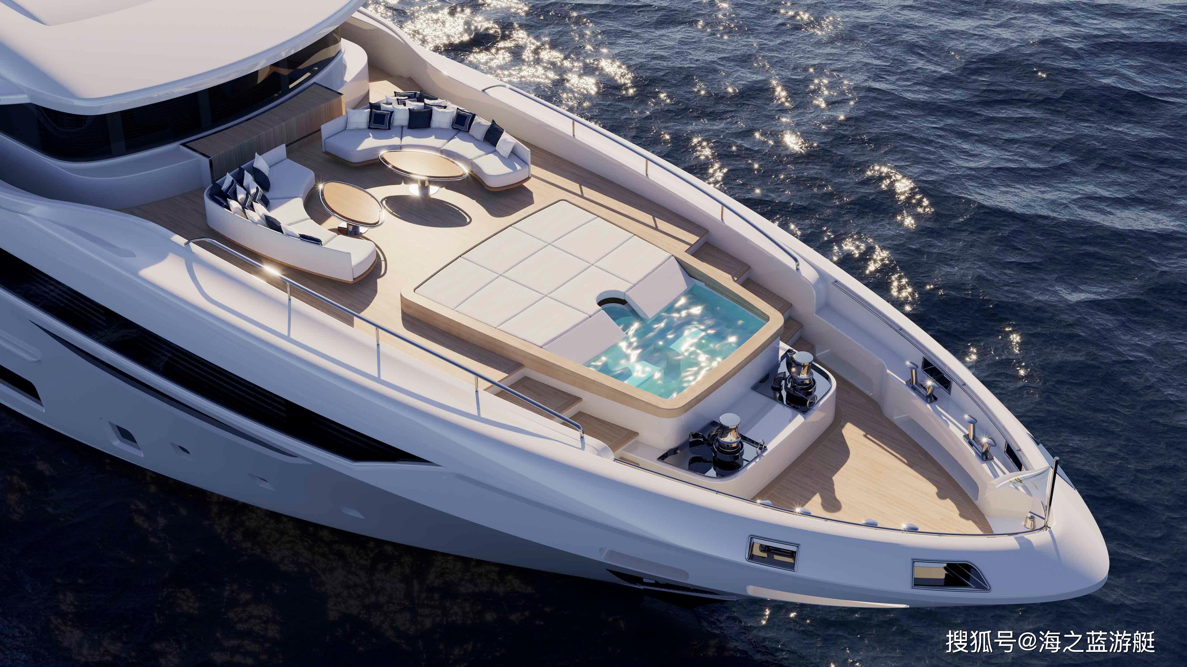 贝尼蒂diamond145全球首艘44米玻璃刚游艇