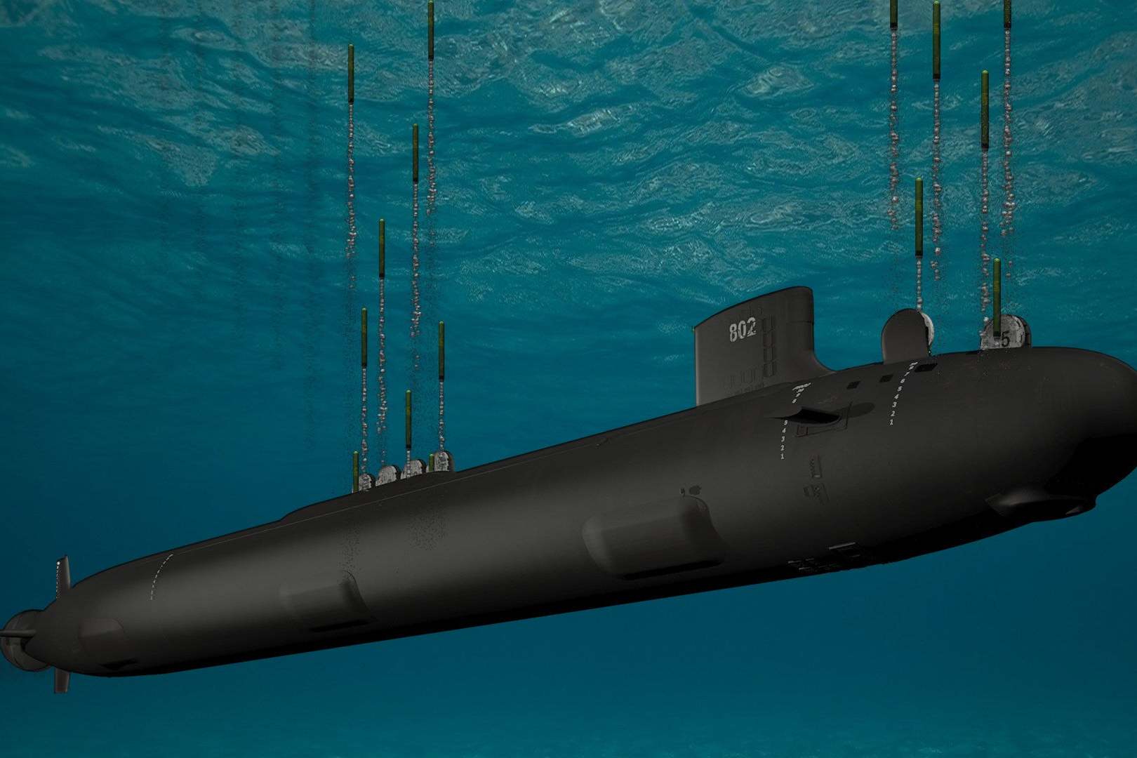 超导量子干涉仪潜艇图片