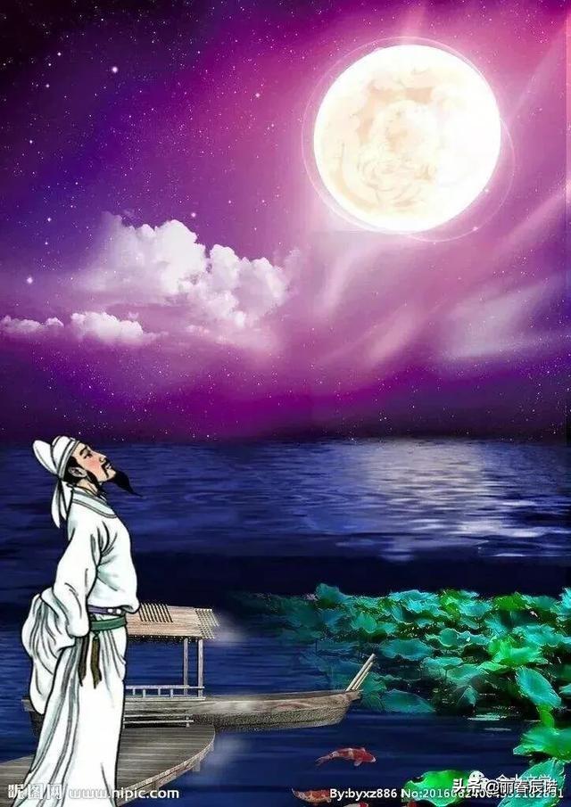 藏头七绝相思望月