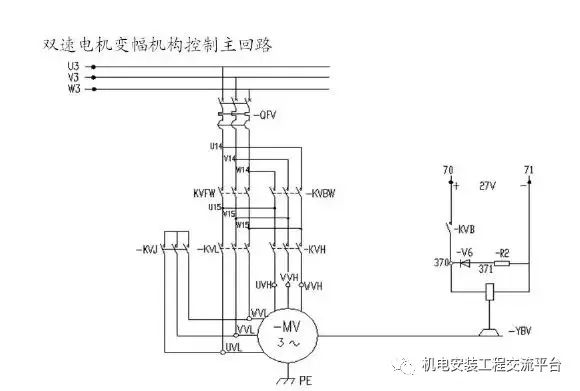 塔吊電氣控制原理說明解析_調速