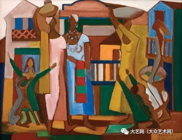 大众艺术网巴西绘画史上伟大的色彩大师巴西画家壁画家和室内设计师