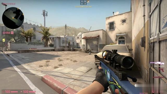 进入游戏后先检视下awp|珊瑚树