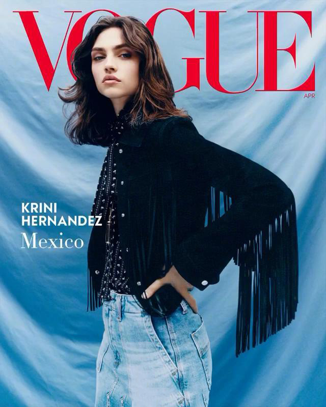 超模刘雯第二次登上VOGUE US 四月刊封面-搜狐大视野-搜狐新闻