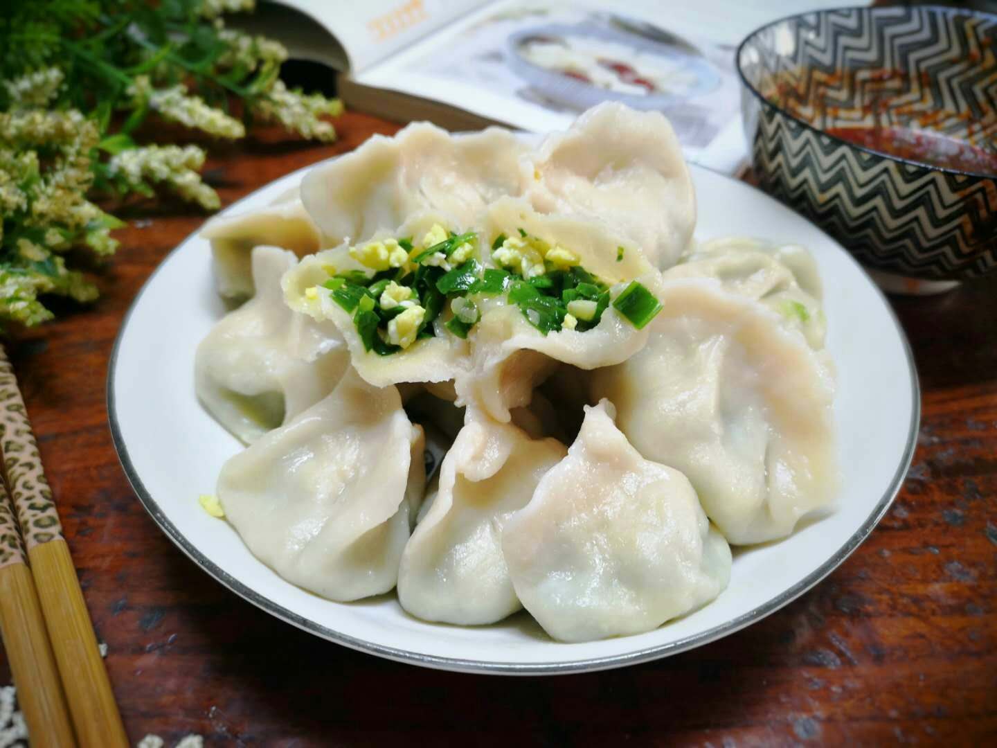 原創餃子要好吃調餡最關鍵教你素餡餃子比肉餃子還香太好吃了