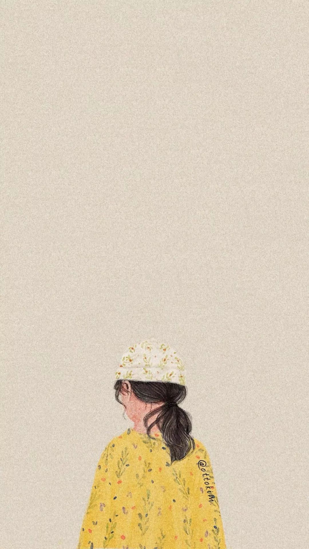 手绘背影壁纸集