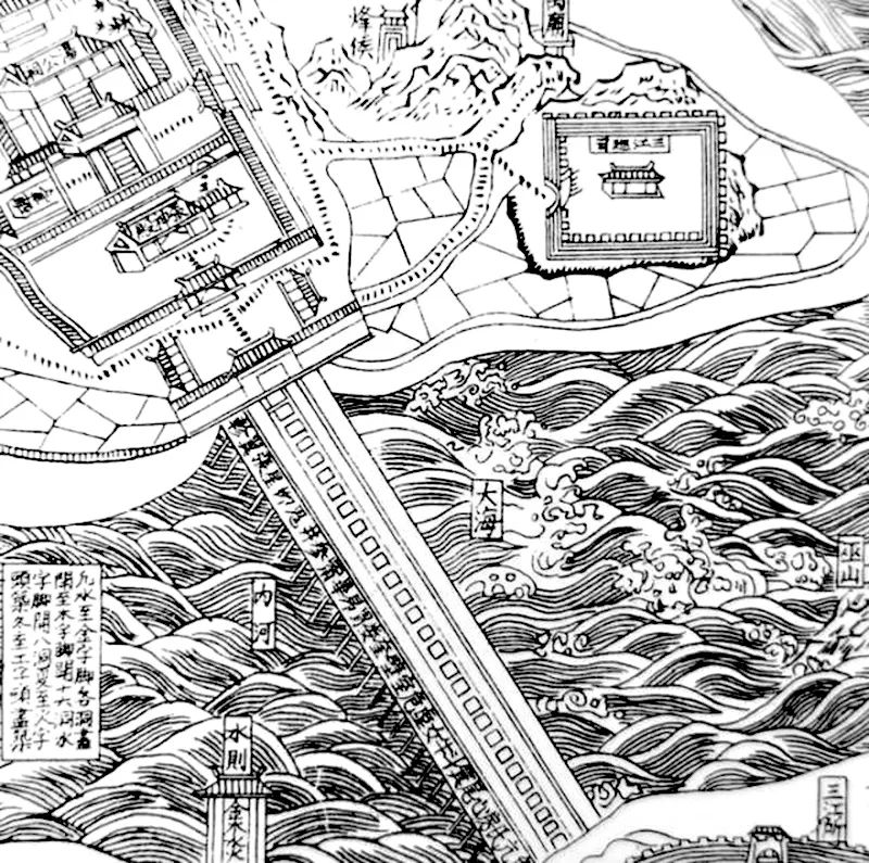 汤氏名人治水先贤汤绍恩主持修建中代最大最早的滨海水闸绍兴三江闸