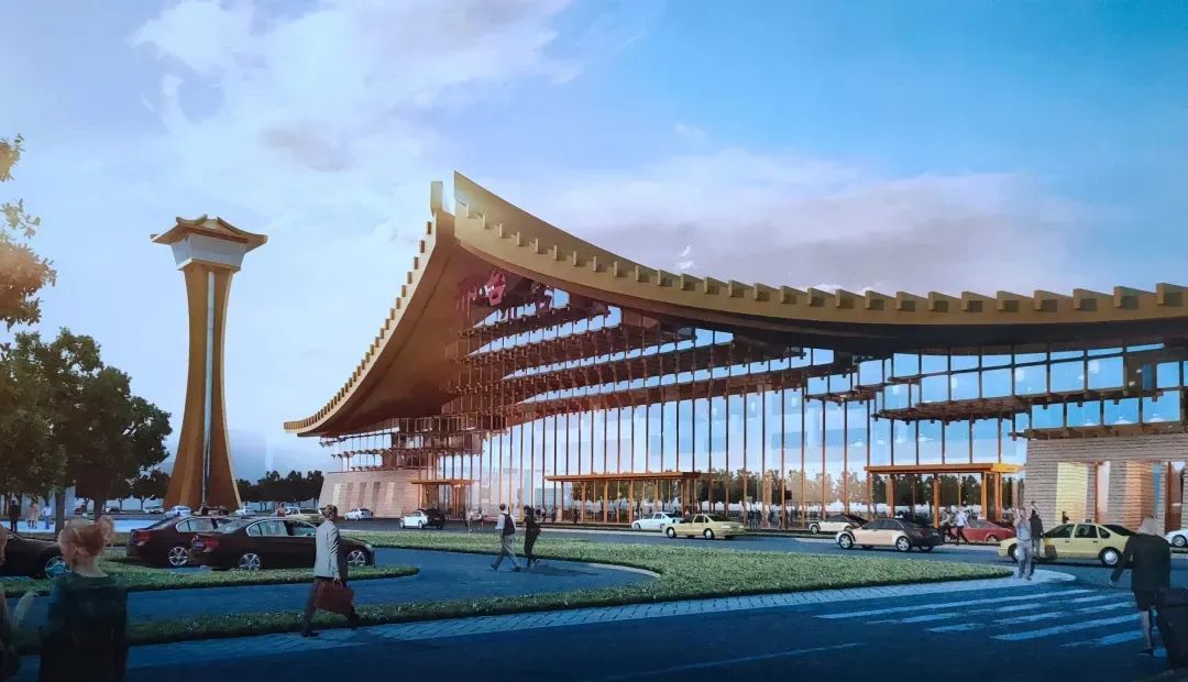 邢台褡裢机场航站楼建筑概念性方案设计敲定