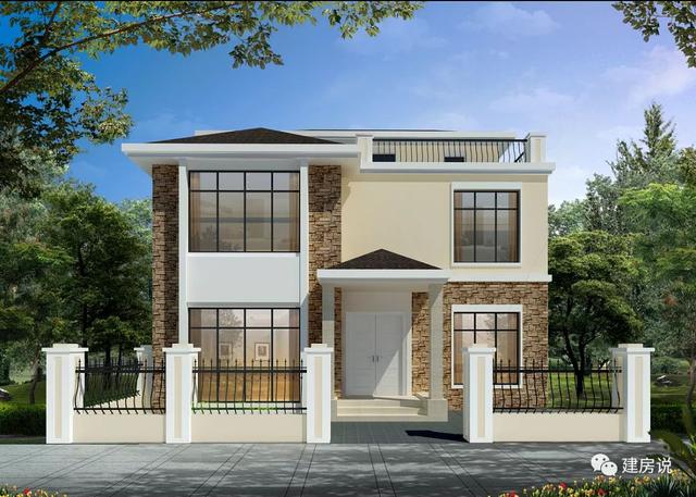 建房别再老土了22栋漂亮别墅分享在你们村绝对找不到同款