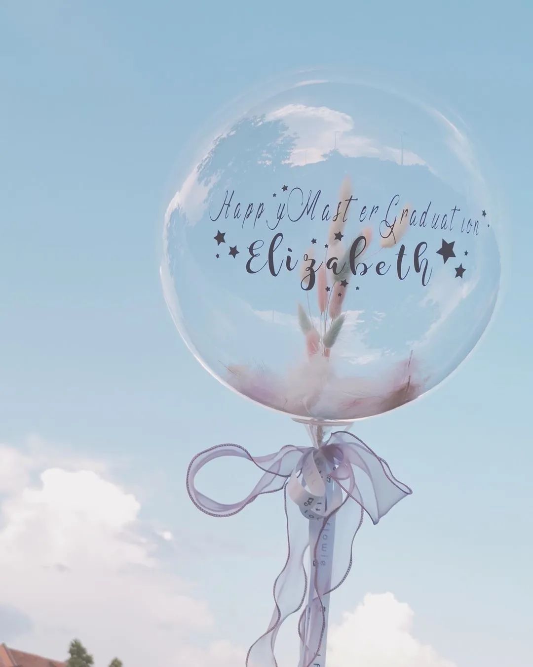 白色情人节ins风告白气球花束超甜甜甜甜