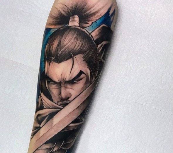 lol超硬核粉丝应援将英雄角色变成了纹身这亚索也太酷了