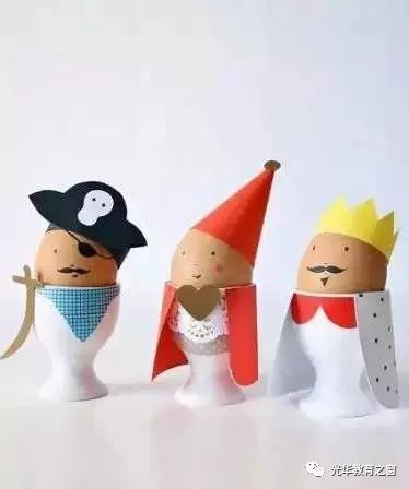 鸡蛋创意手工绘画