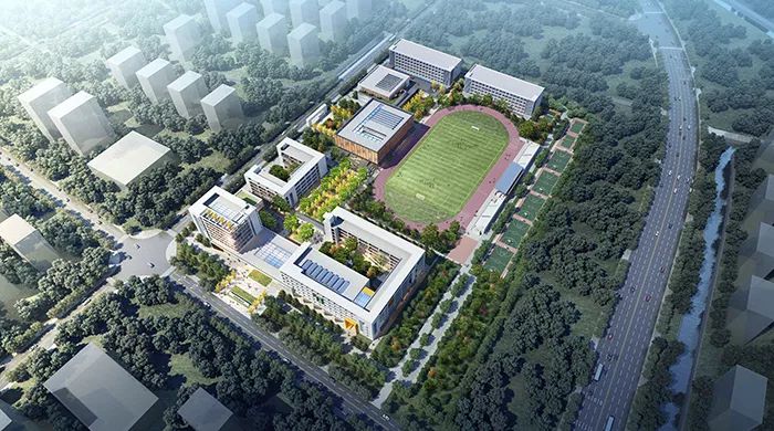 西侧100米就是254省道,学校位于泉阳镇的西部门户,—育颖高级中学也要