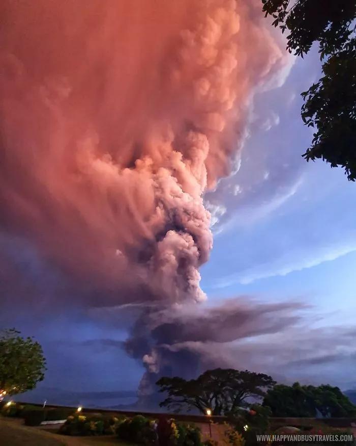 菲律宾塔尔火山爆发虽然可怕但也产生了一组非常震撼的照片