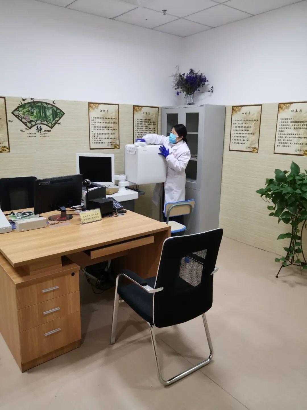 泰顺县中医院全面消杀3月15日正常接诊