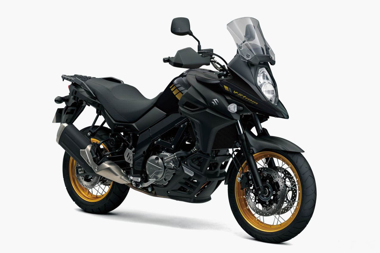 铃木的中量级运动冒险旅行摩托车v-strom 650 / v-strom 650 xt,近日