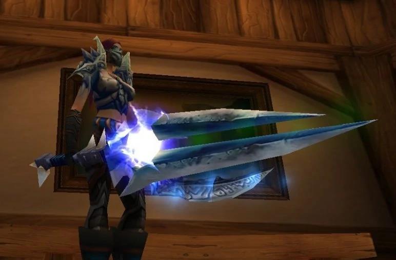 魔兽世界:怀旧服风剑是狂暴战毕业?非人类战士使用甚至不如狗牙_武器