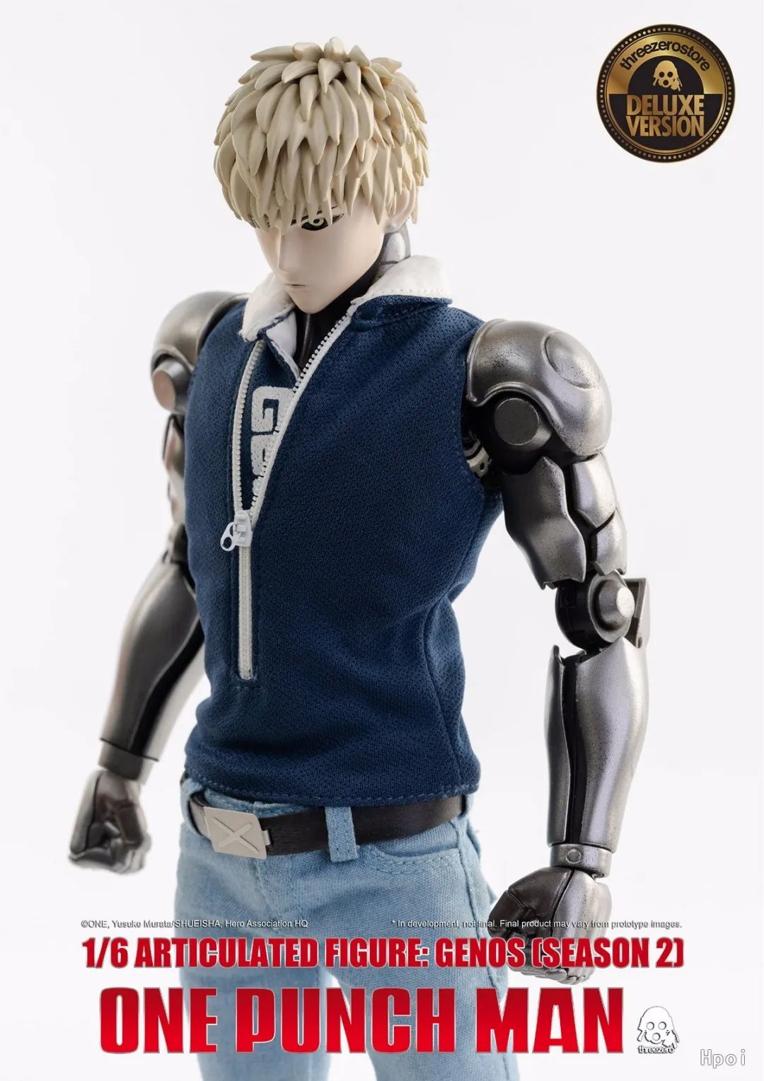 新品预订16threezero3z0138一拳超人第二季杰诺斯