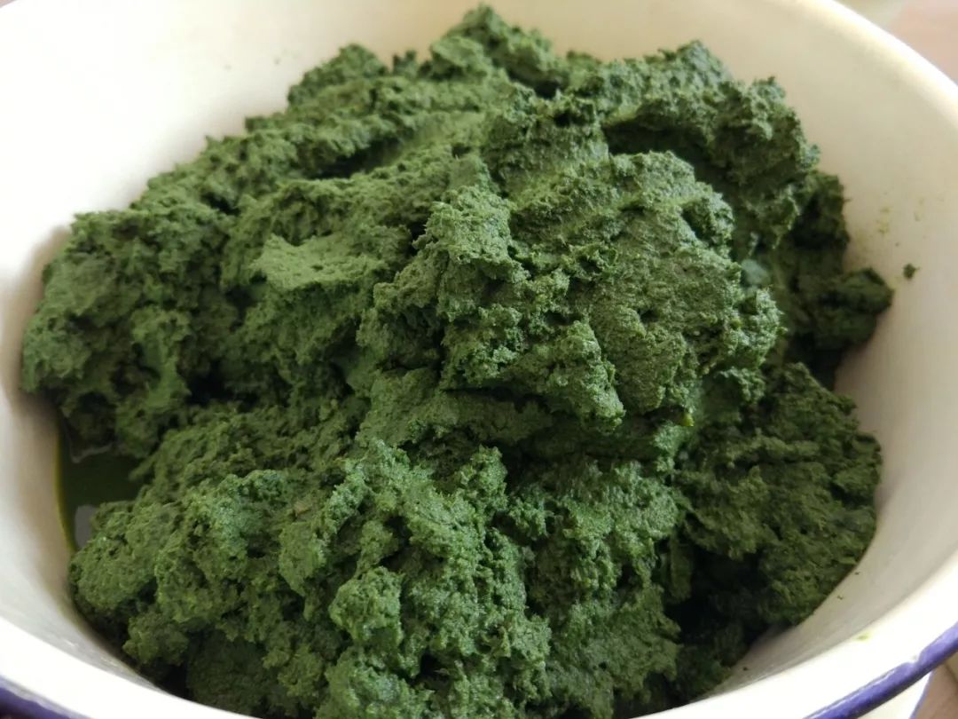 泥胡菜),这是制作我们当地的节气食物"清明粿"(又称青团)必不可少的