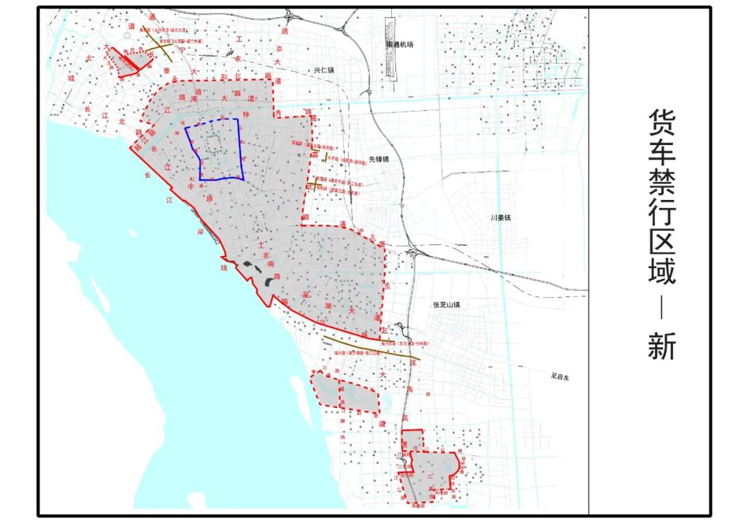 南通如皋货车禁区图解图片