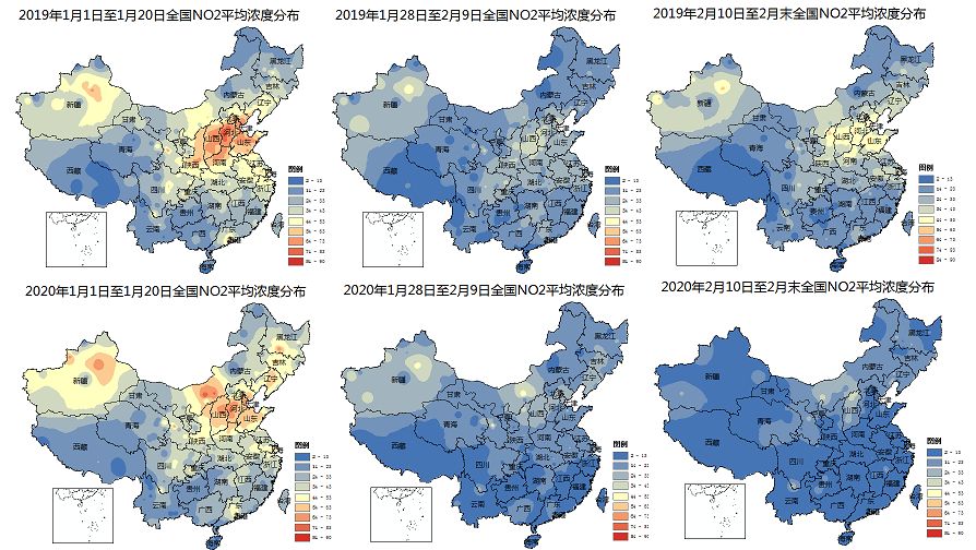 京津冀及周边省市no2平均浓度减少6微克/立方米和疫情有多大关系?