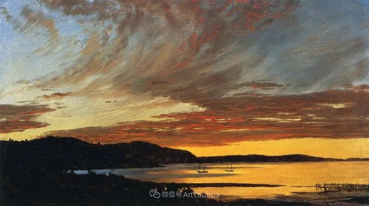 以浪漫光色效果表达让人崇敬的神奇自然美国画家fredericedwinchurch