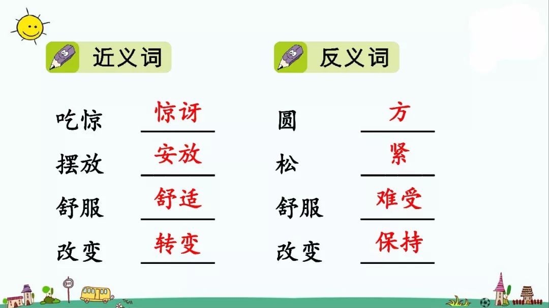 寒假预习部编版三年级语文下册课文26方帽子店教学视频同步练习