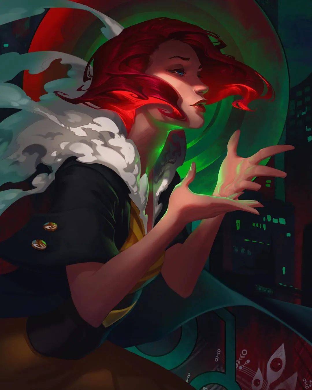 康康拳头游戏公司的插画师作品!_段位