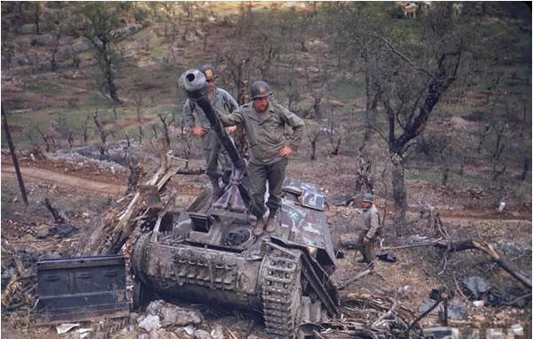 二战彩色老照片每一张都很经典看看战争的残酷