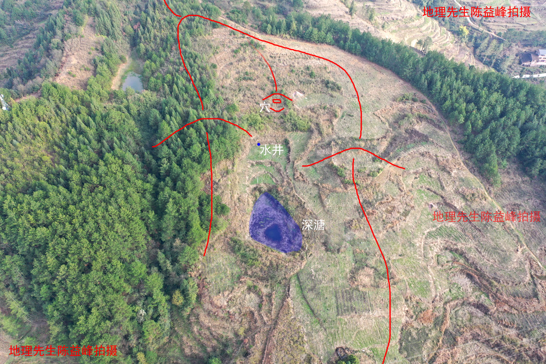 风吹罗带陈益峰寻龙点穴作品