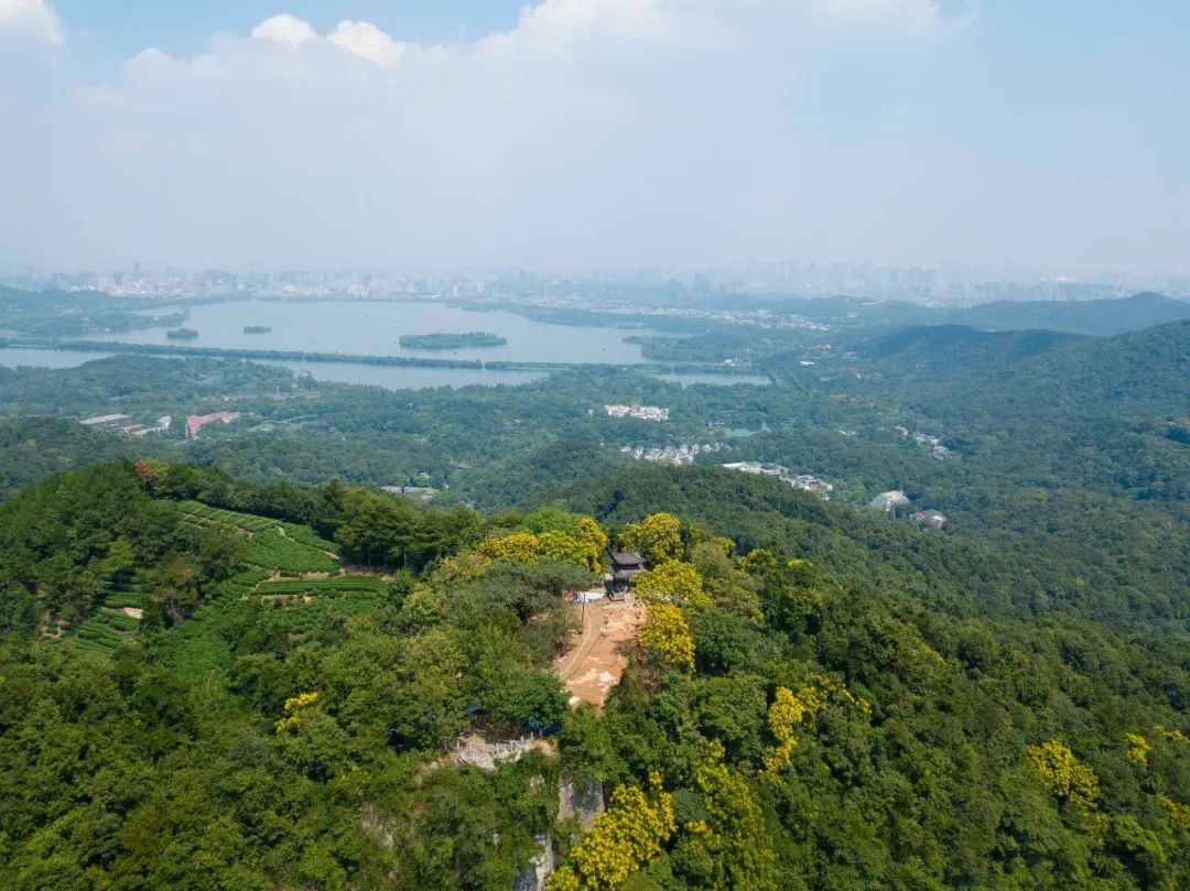 为配合景观整治提升改造工程,杭州市文物考古研究所对南高峰塔遗址