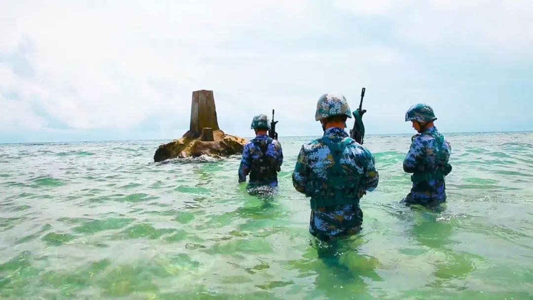 美济礁守备部队图片