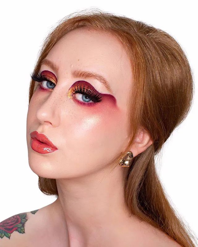 收藏美妆博主malin2019年创意妆容合集facebymalin