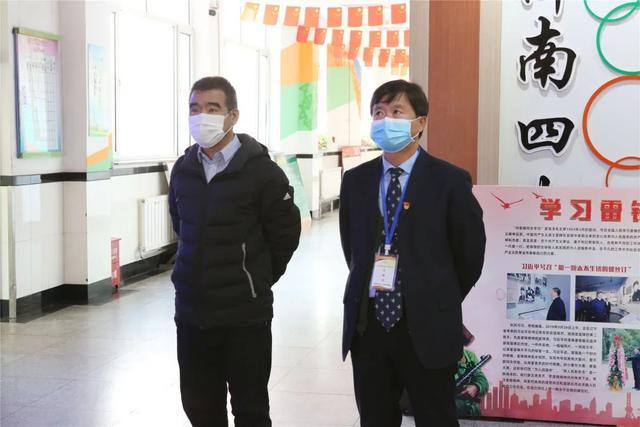 做好复学准备沈阳浑南四中开展疫情防控演练