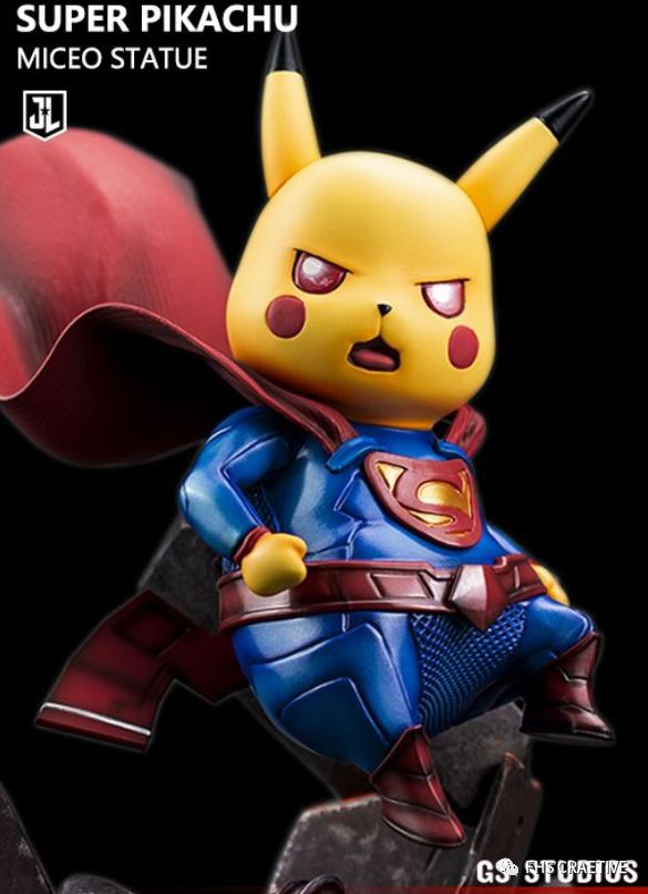 p 蝙蝠侠皮卡丘 手办peter.