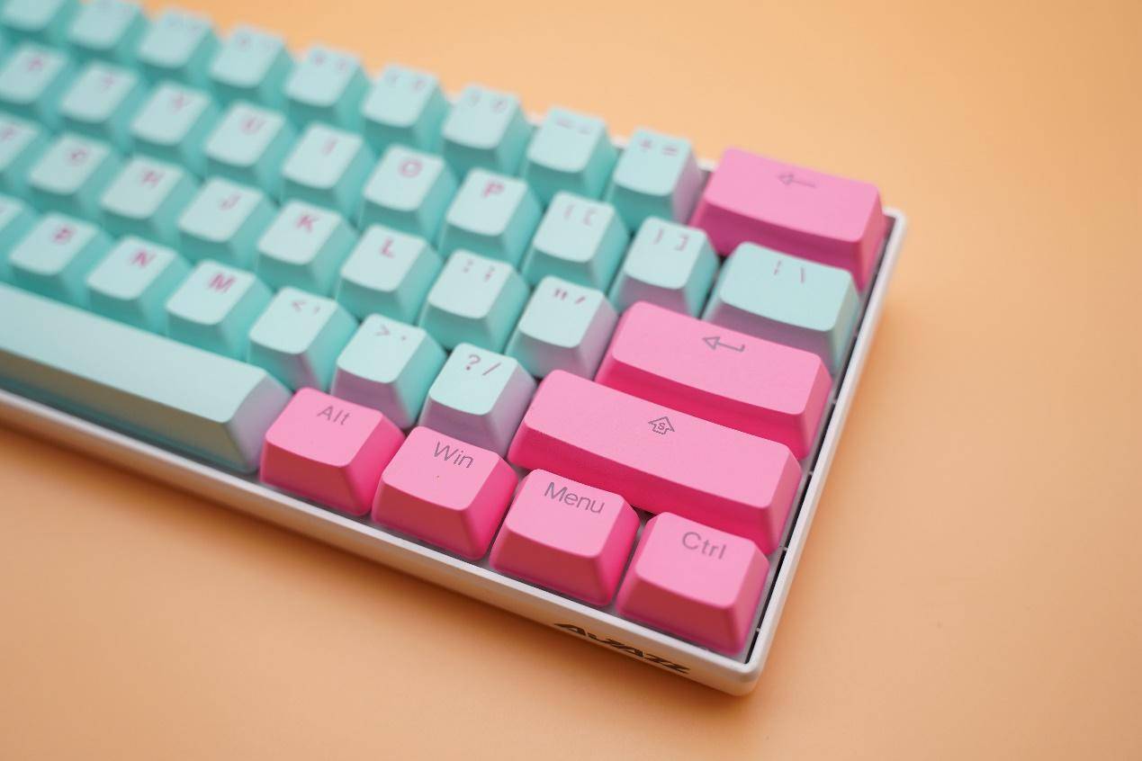 樱花落尽春将困黑爵i610t樱花蓝牙无线机械键盘体验