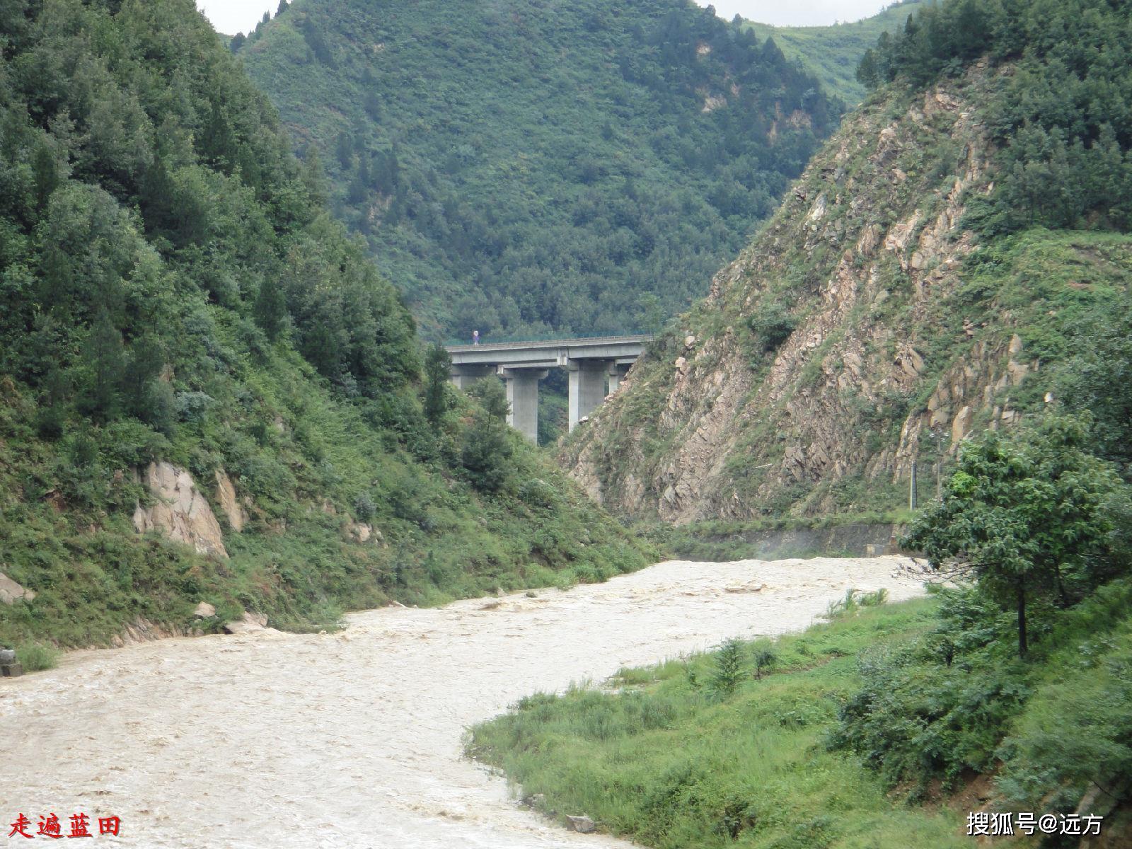 走遍藍田輞川鎮白家坪村穿越旅行0