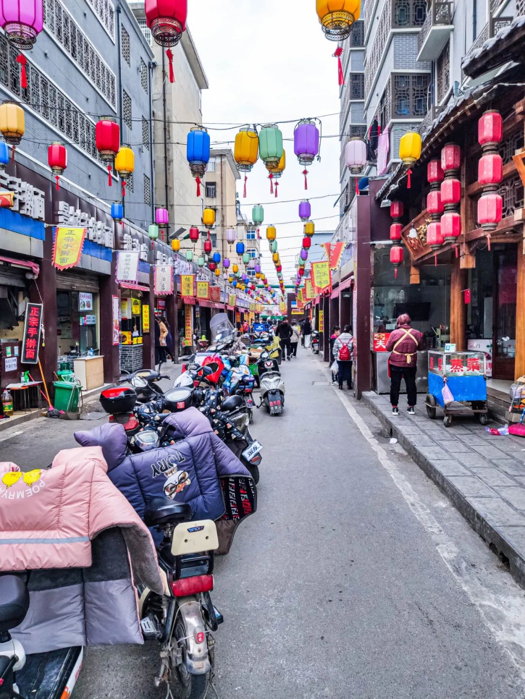 阜阳的小吃街们好久不见