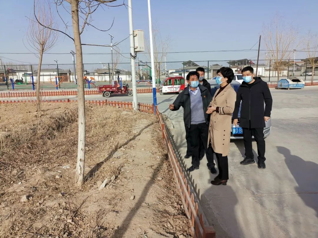 靖远县委书记郑钰深入东湾,北湾督导城乡环境整治等工作