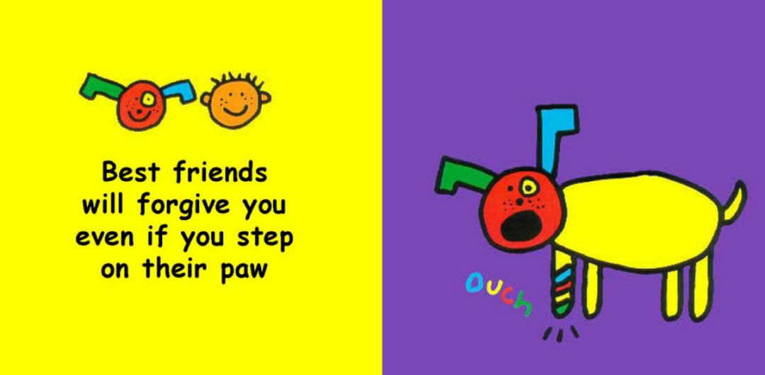 金宝晚安故事丨thebestfriendsbook让孩子感受与朋友相处之道