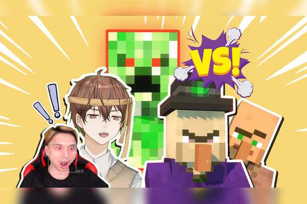 籽岷表情包大战方块人