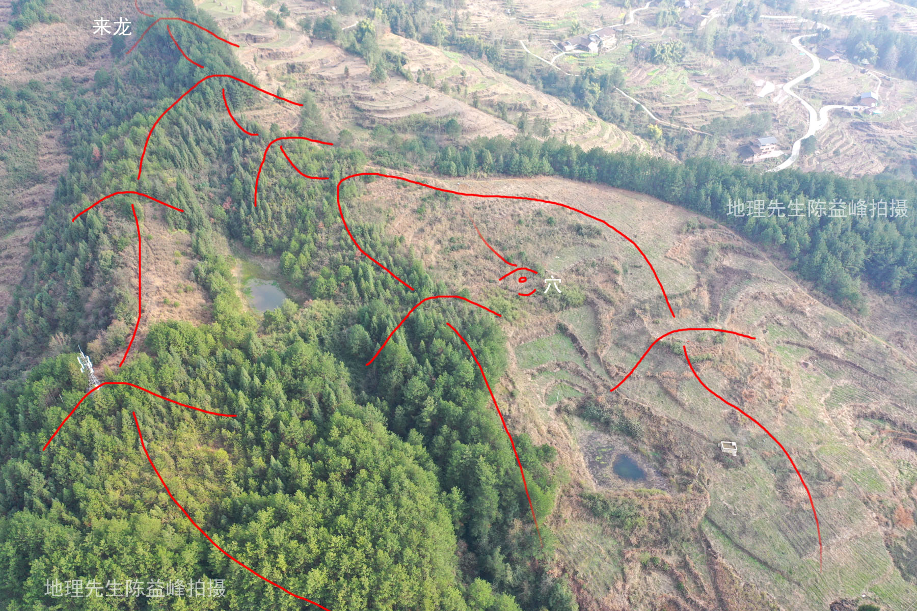 风吹罗带陈益峰寻龙点穴作品